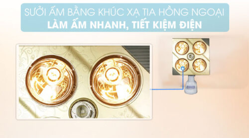 Đèn sưởi nhà tắm Kottmann K4BG