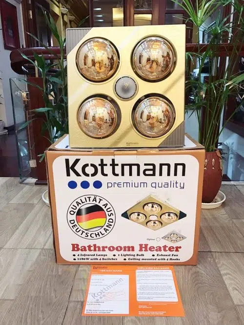 Đèn sưởi nhà tắm Kottmann K4BT