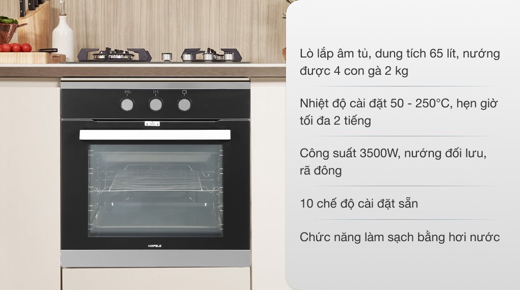 Lò nướng Hafele HO-K60B (534.05.581)