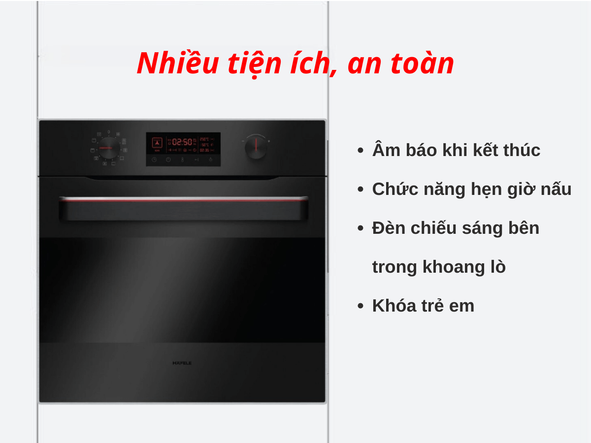 Lò nướng Hafele HO-KT60A9 (535.02.611)