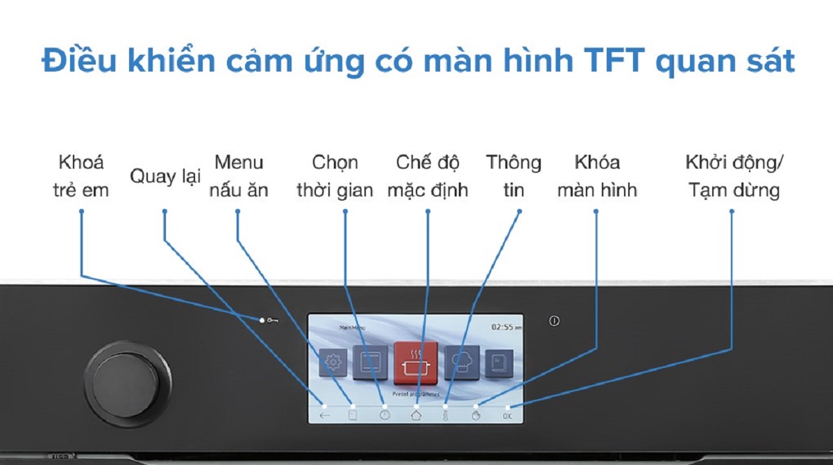 Lò nướng Hafele HO-T60B (535.02.711)