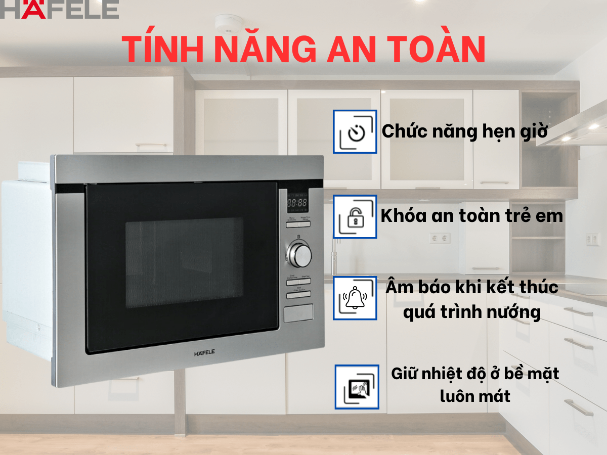 Lò vi sóng Hafele HM-B38D (538.31.200)