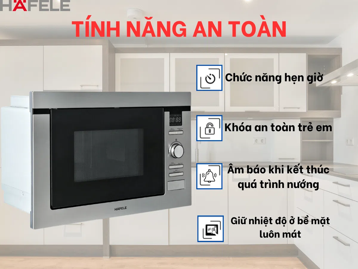 Lò vi sóng Hafele HM-B38D (538.31.200)