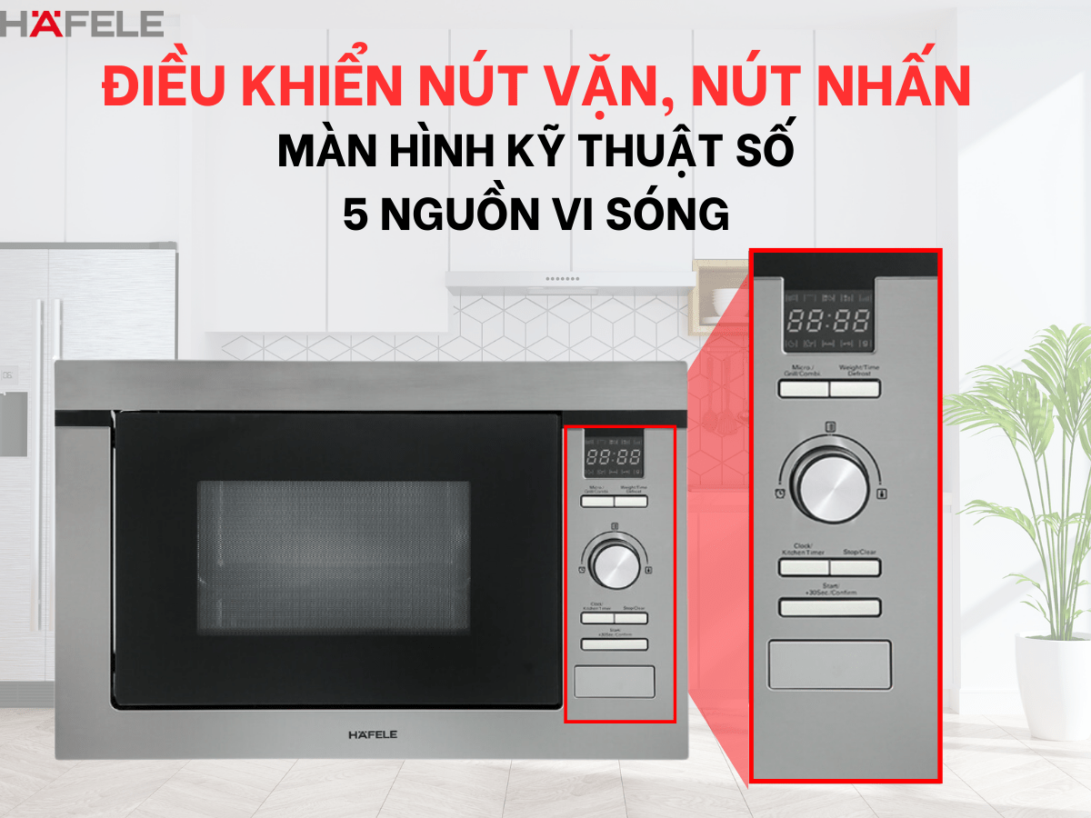 Lò vi sóng Hafele HM-B38D (538.31.200)