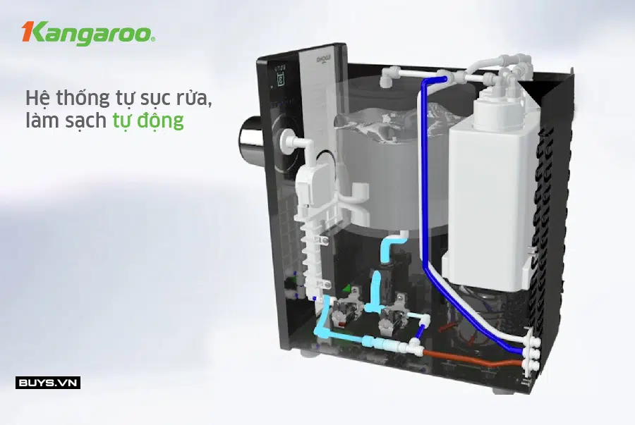 Máy lọc nước Hydrogen ion kiềm Kangaroo KG123HQ - Buys.vn Mua sắm thông minh
