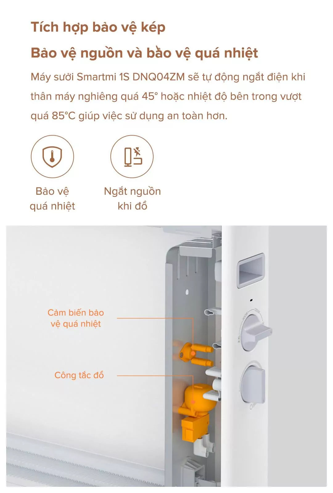 May suoi Xiaomi SmartMi 1S DNQ04ZM DIEN MAY BUYS 4