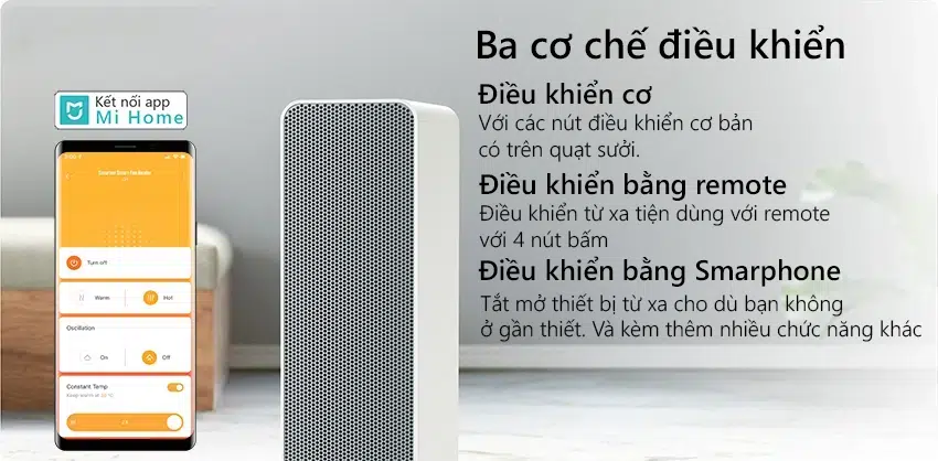 Quạt sưởi Xiaomi SmartMi ZNNFJ07ZM