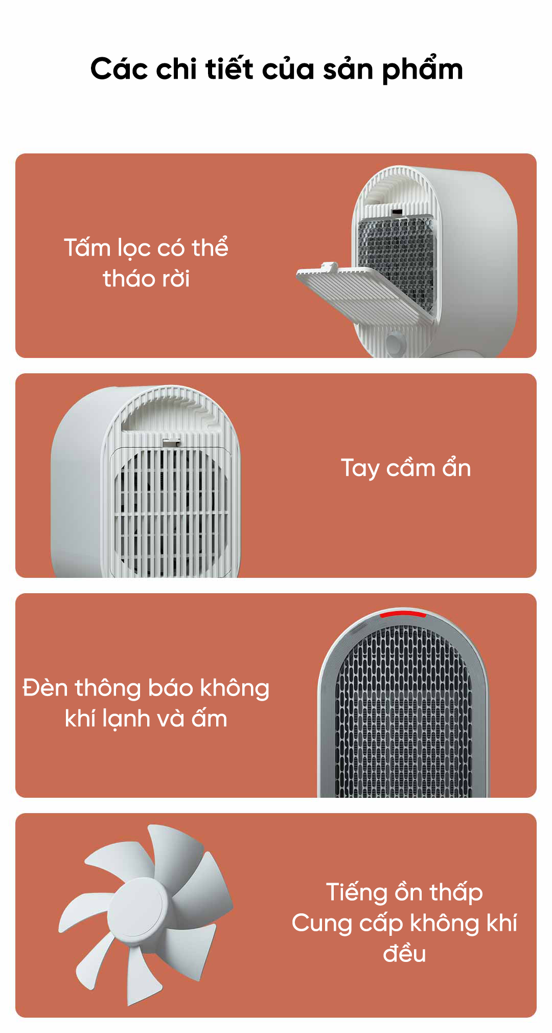 Quạt sưởi mini Xiaomi DOUHE DH-QN04