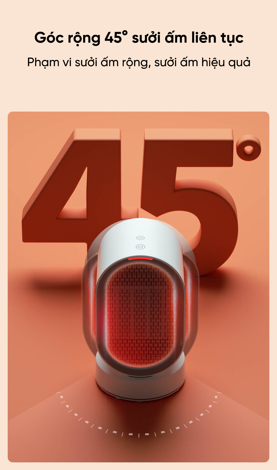 Quạt sưởi mini Xiaomi DOUHE DH-QN04