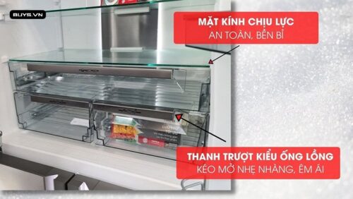 Tủ lạnh Hafele HF-SBSIB (539.16.230)