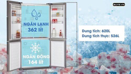 Tủ lạnh Hafele HF-SBSIB (539.16.230)