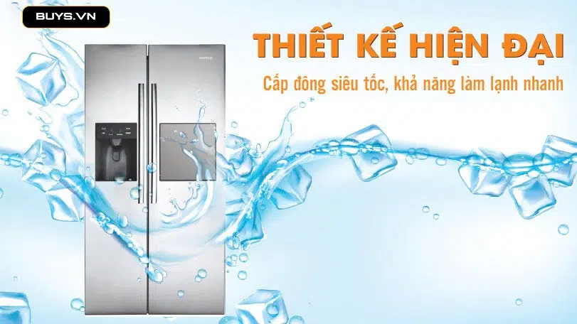 Tủ lạnh Hafele HF-SBSIC (534.14.250)