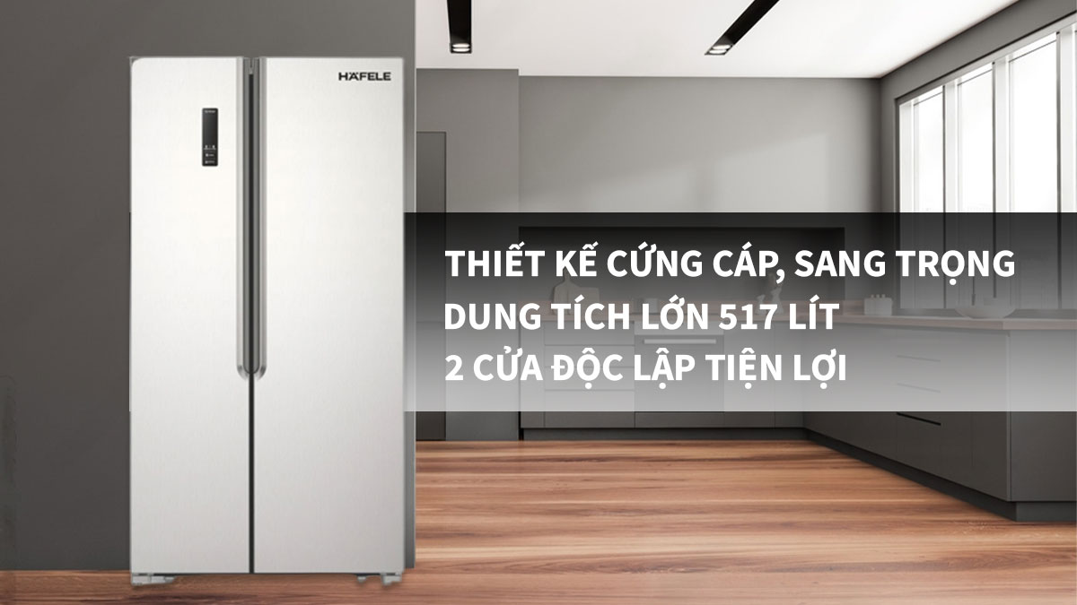 Tủ lạnh Hafele HF-SBSID (534.14.020)