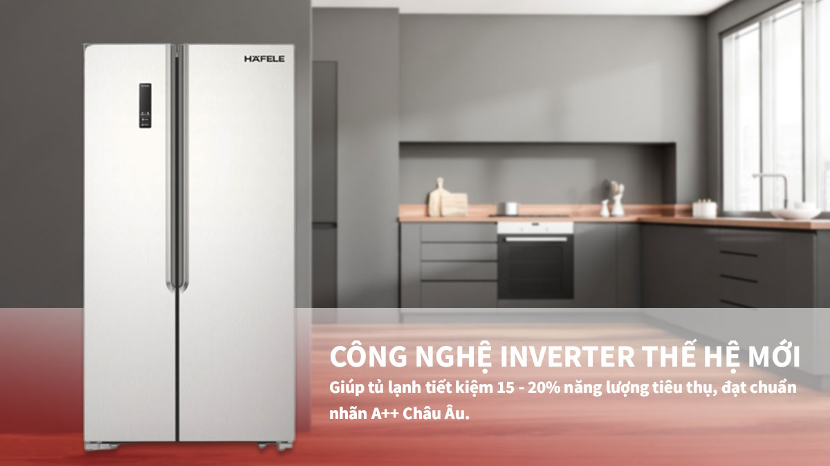 Tủ lạnh Hafele HF-SBSID (534.14.020)