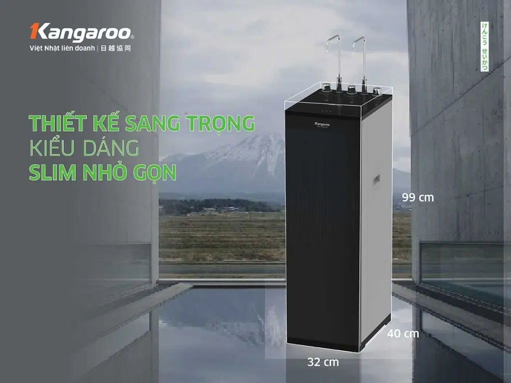 máy lọc nước hydrogen Kangaroo KG10A16 - 3 chế độ - thiết kế Slim hiện đại 