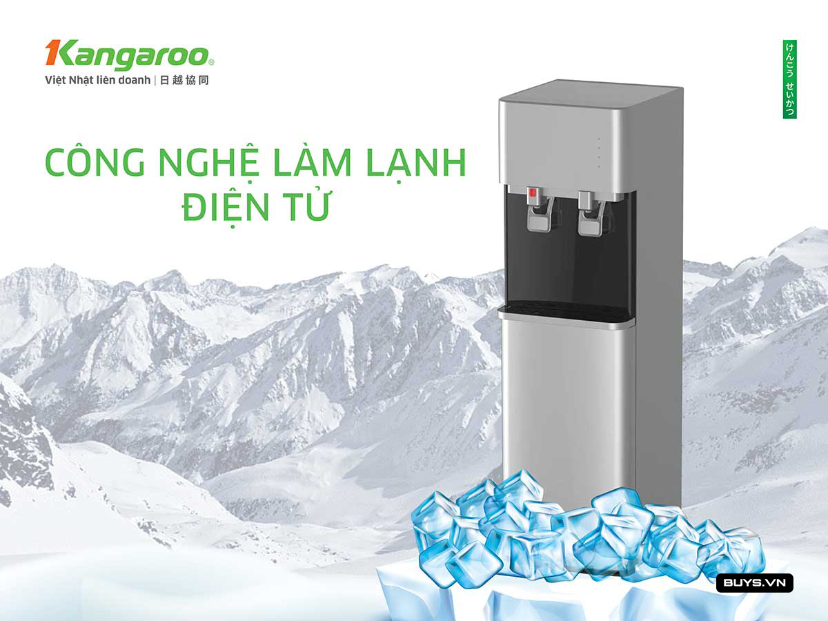 Cây nước nóng lạnh Kangaroo KG57A3 - Làm lạnh bằng chip