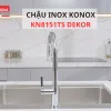 Chậu rửa bát 1 hố Konox KN8151TS Dekor