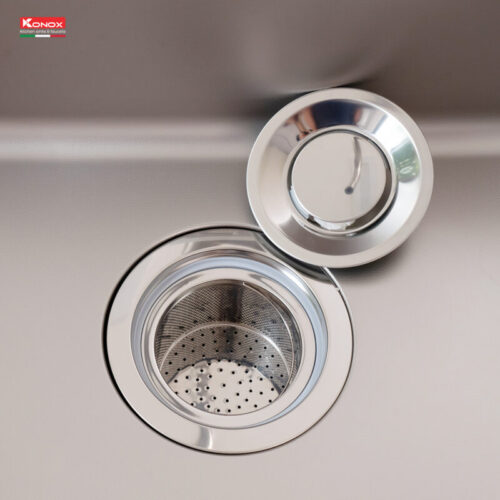 Chậu rửa bát 1 hố Konox KN8347SU Dekor