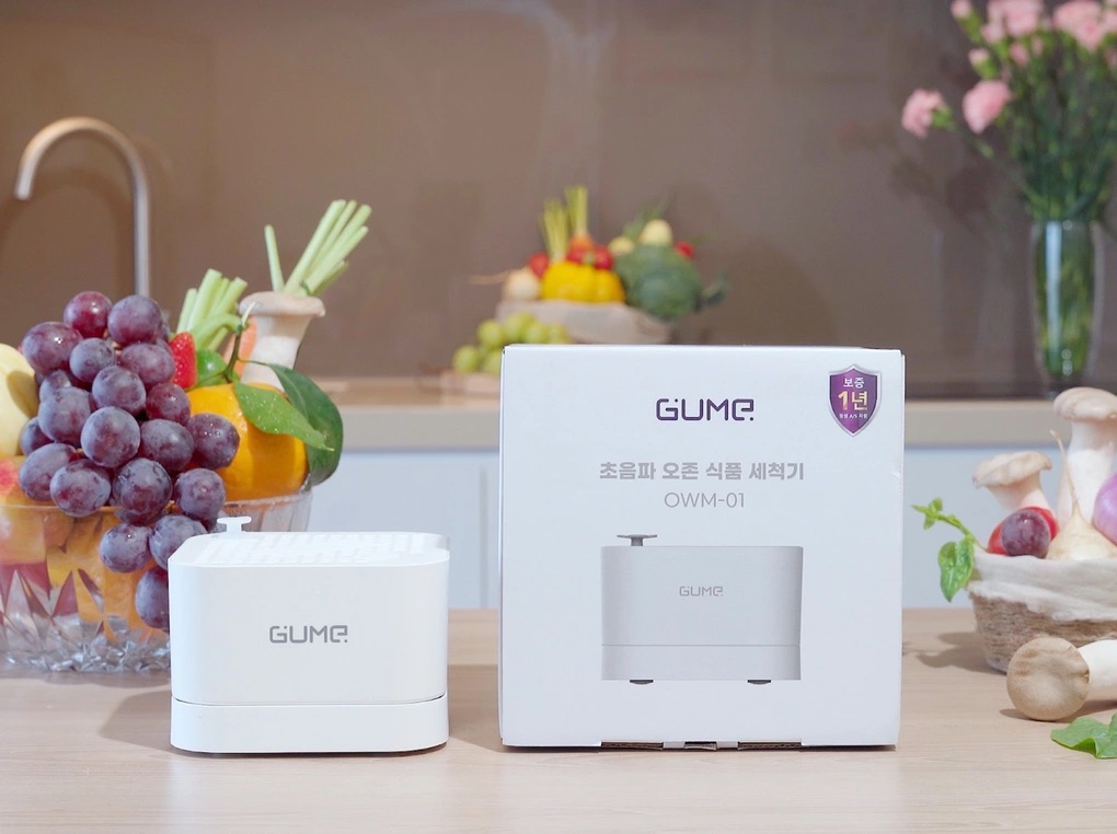 MÁY KHỬ KHUẨN THỰC PHẨM GUME OWM- thiết kế nhỏ gọn 