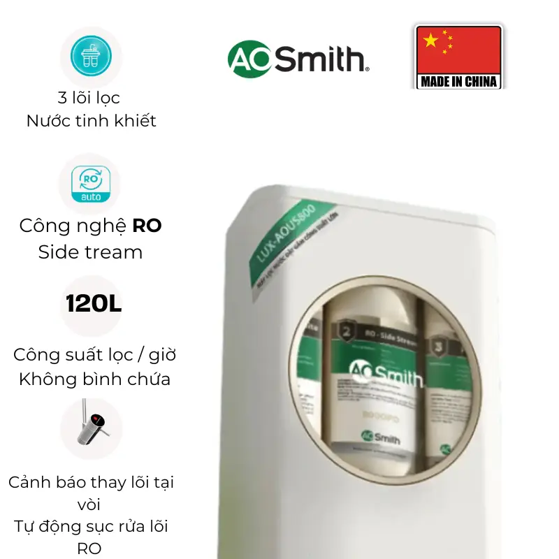 Máy lọc nước AO Smith Lux-AOUS800 - ảnh đại diện Buys.vn