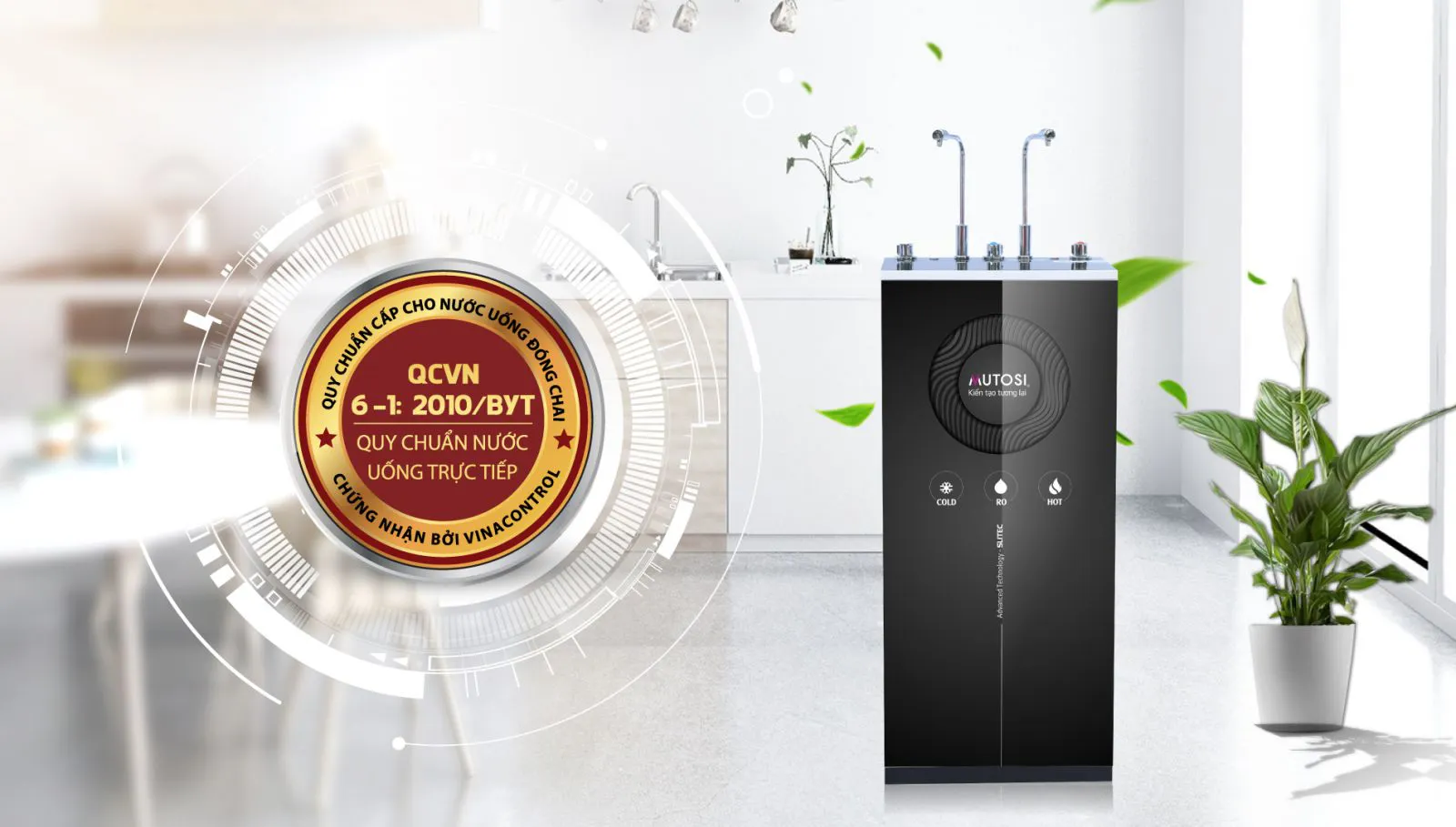 Máy lọc nước Mutosi Hydrogen MP-C102-MHC