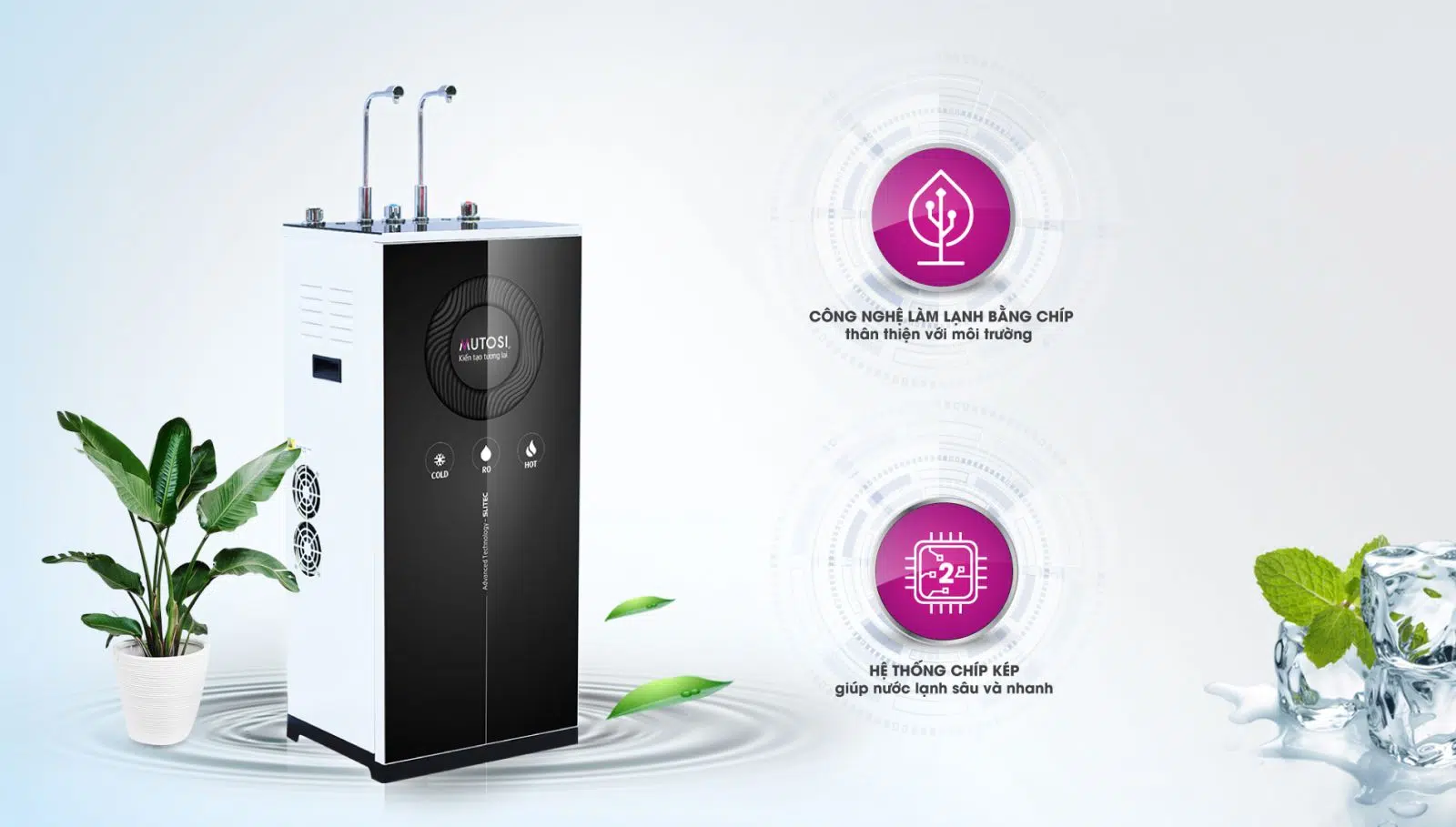 Máy lọc nước Mutosi Hydrogen MP-C102-MHC