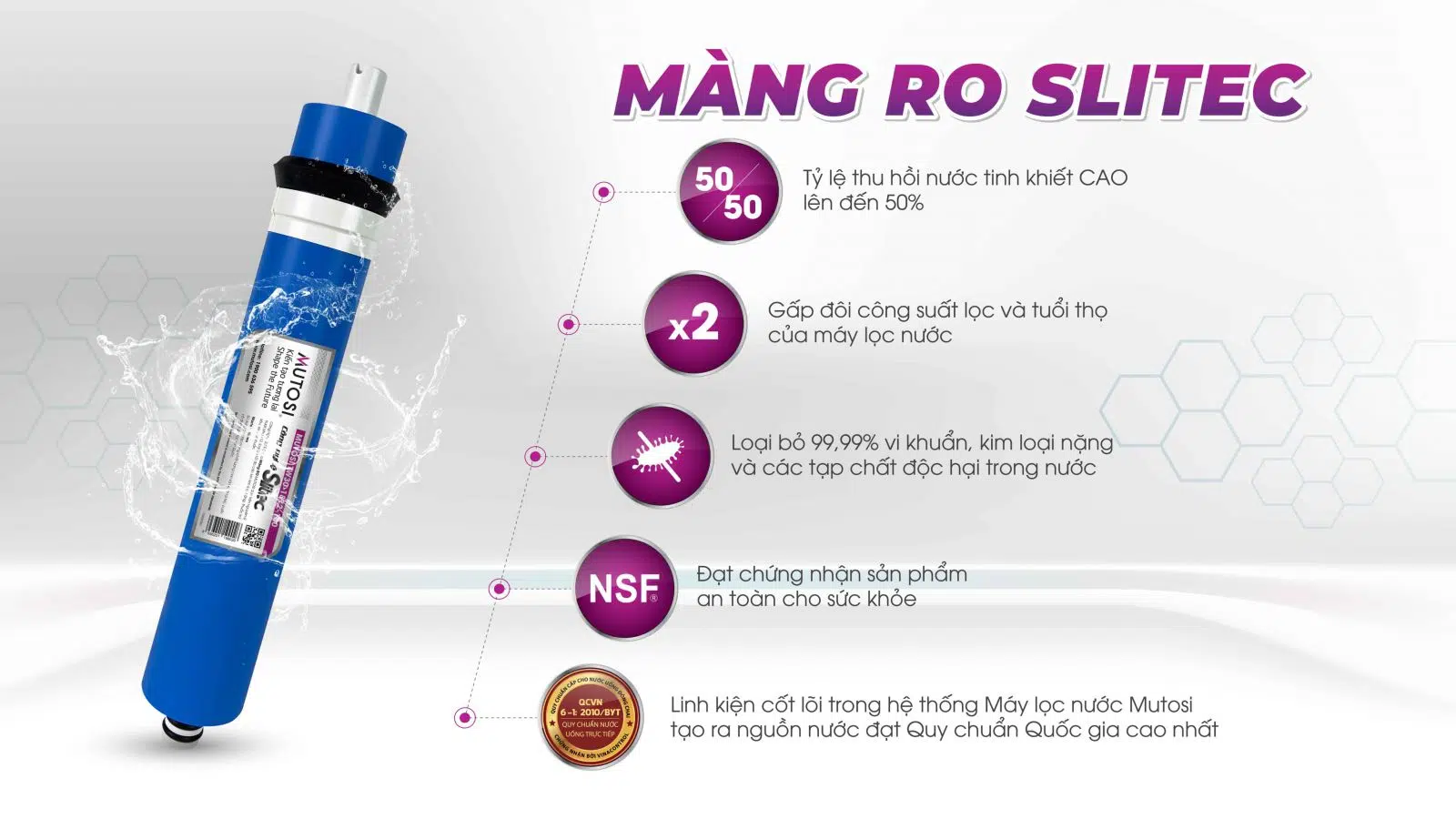 Máy lọc nước Mutosi Hydrogen MP-C102-MHC