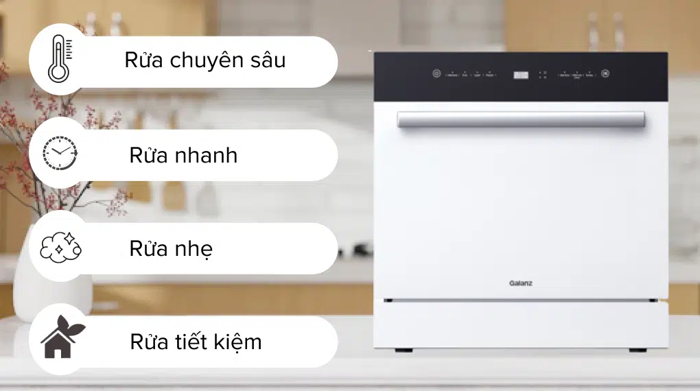 Máy rửa bát Galanz W8A2Q1-0E1(W)