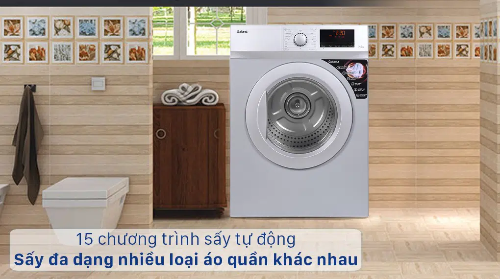 Máy sấy quần áo Galanz DV-70T5C(S)
