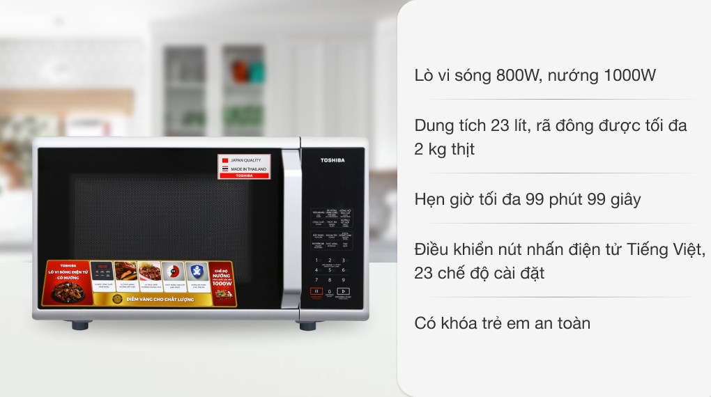 Lò vi sóng Toshiba ER-SGS23(S1)VN