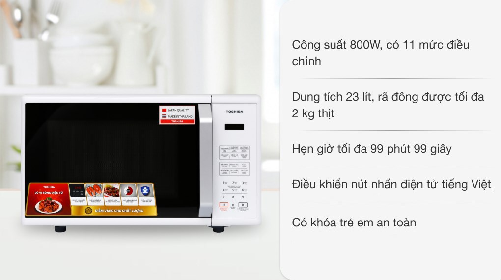Lò vi sóng Toshiba ER-SS23(W1)VN