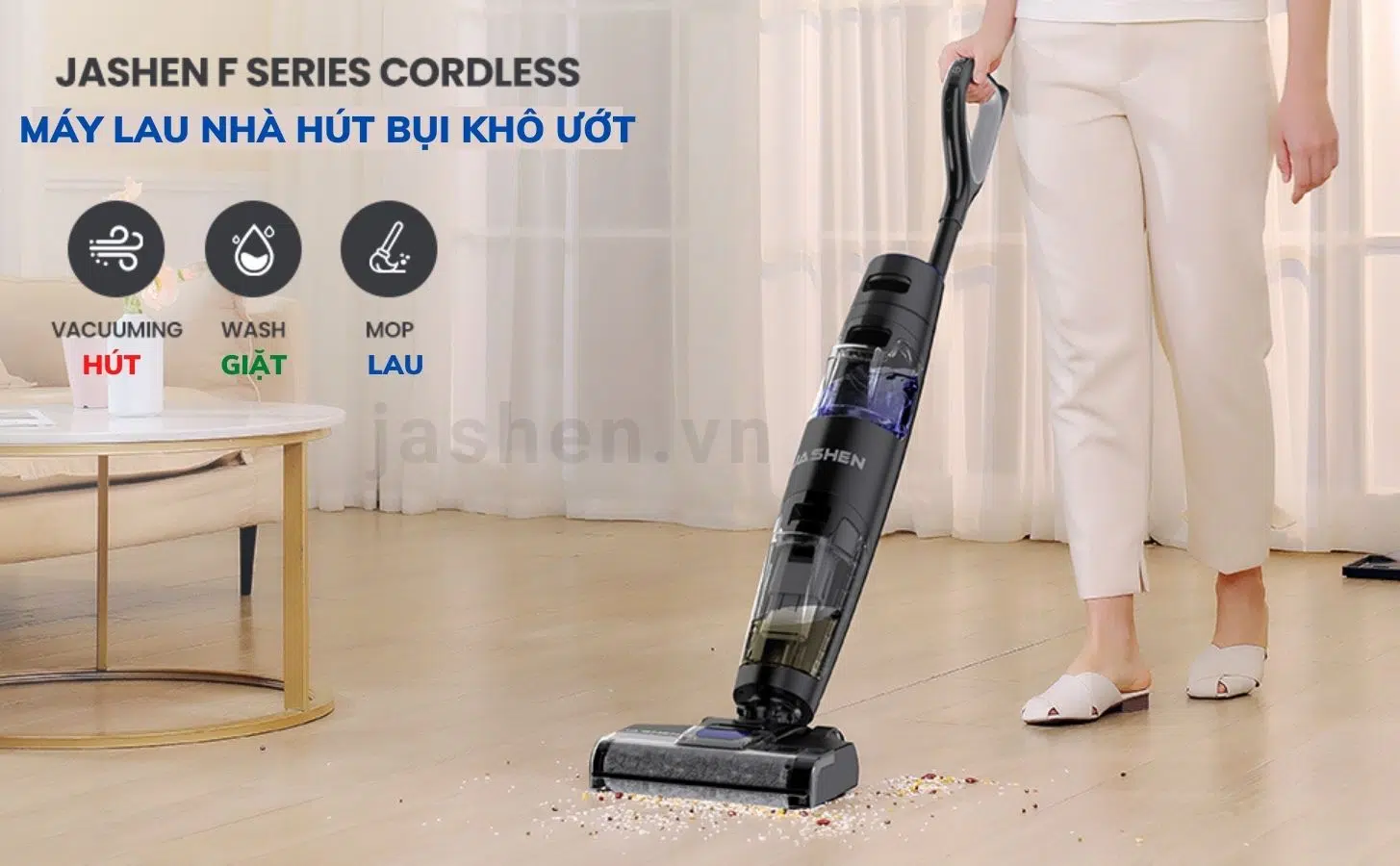 Máy hút bụi cầm tay Jashen F16