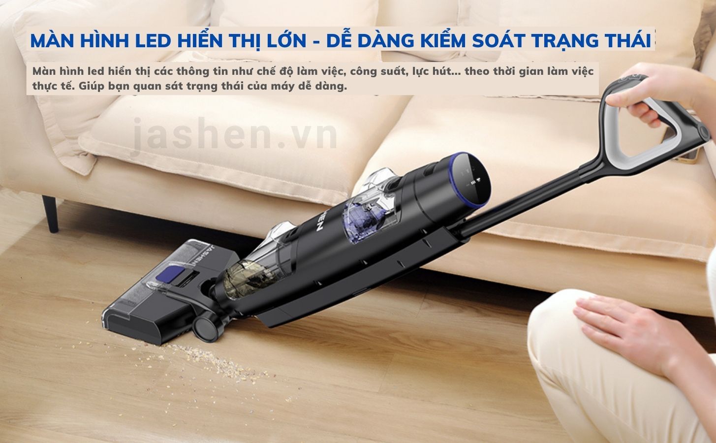 Máy hút bụi cầm tay Jashen F16