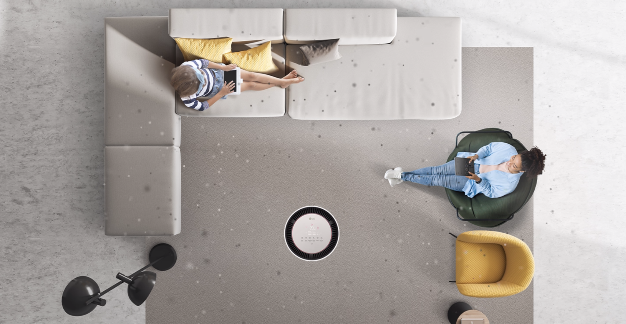 Máy lọc không khí LG Alpha Pet AS10GDBY0.ABAE