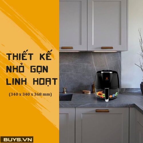 Nồi chiên không dầu Hawonkoo AFH-045- thiết kế nhỏ gọn