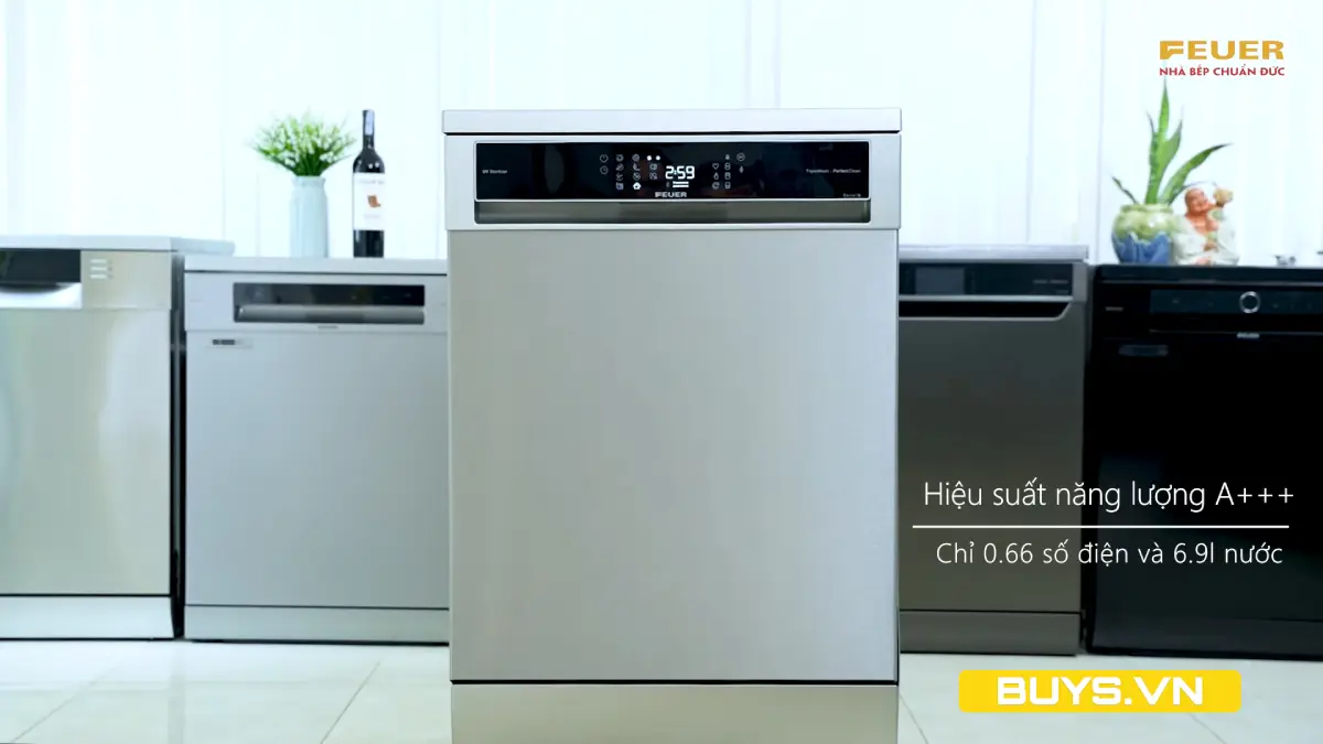 máy rửa bát FEUER GF1589 - thiết kế