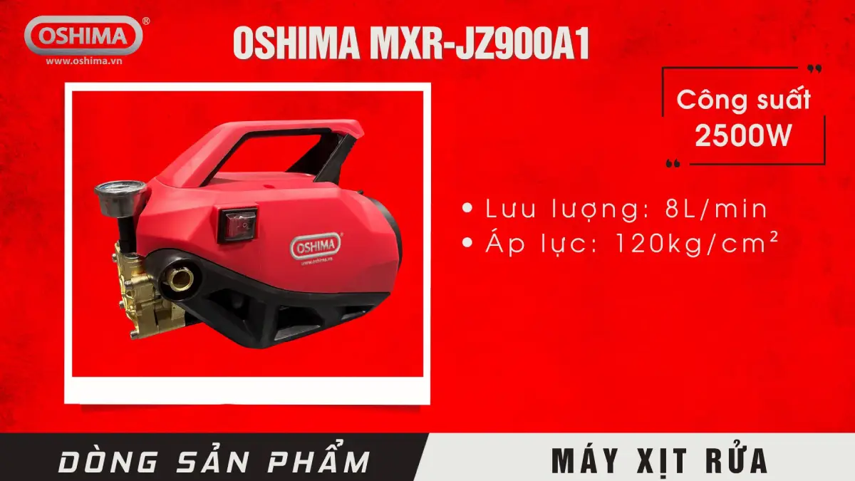 Máy xịt rửa Oshima MXR JZ900A1 - Buys.vn Mua sắm thông minh (6)