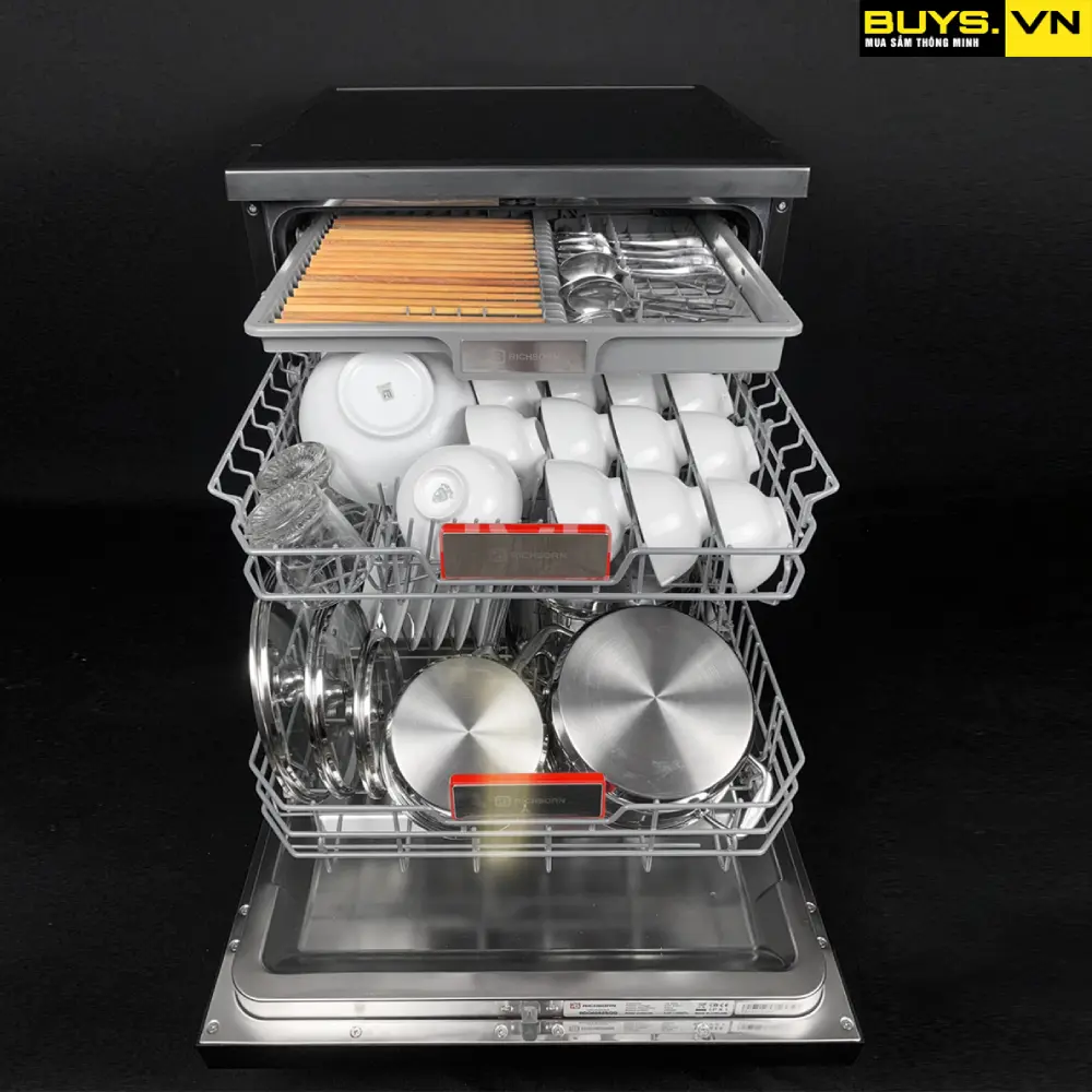 MÁY RỬA BÁT RICHBORN RDG6080SQB-3 giàn rửa