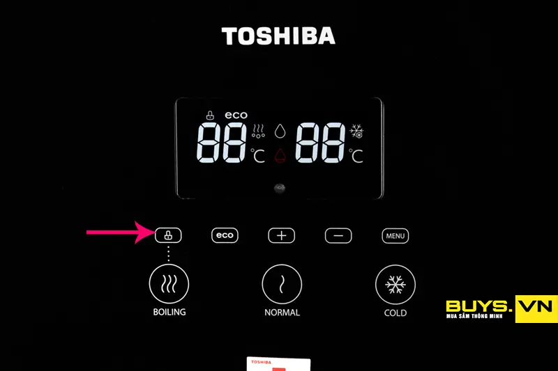 Cây nước nóng lạnh Toshiba RWF-W1830BV(K) - làm lạnh 