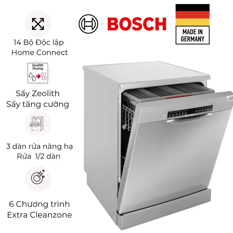 Máy rửa bát Bosch SMS6ZCI14E- ảnh đại diện