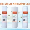 Máy lọc nước nóng lạnh Karofi Livotec 628 lọc thô