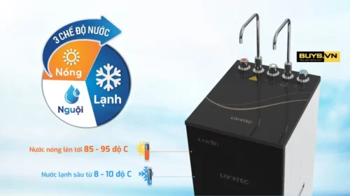 Máy lọc nước nóng lạnh Karofi Livotec 628 làm lạnh