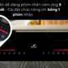 Bếp từ Bauer BE 3002SI -Điều khiển đơn giản dễ sử dụng