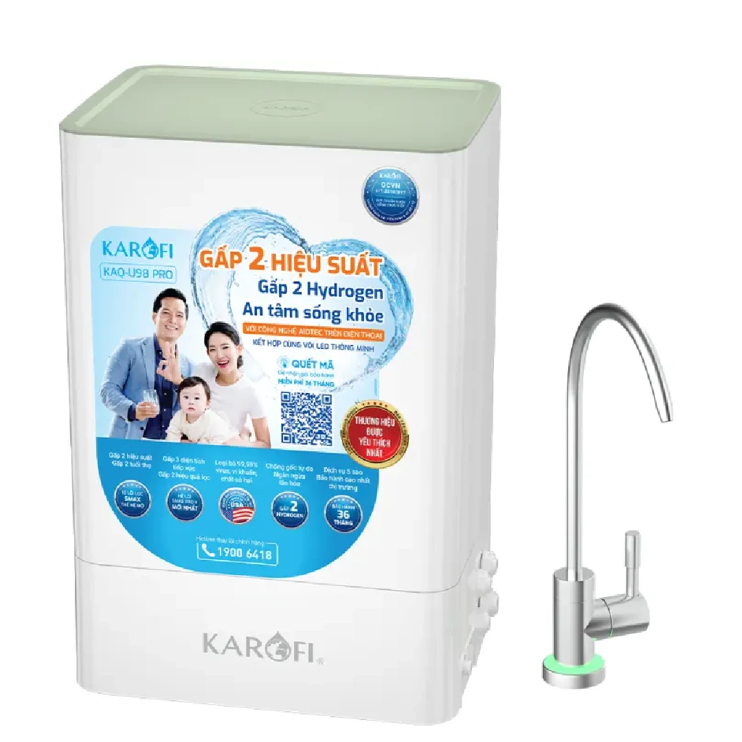 MÁY LỌC NƯỚC KAROFI KAQ U98 PRO ảnh đại diện