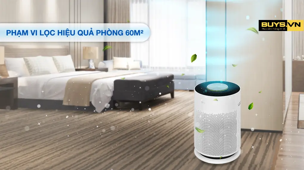 Máy lọc không khí LG PuriCare 360Hit AS60GHWG0 - phòng 60m2