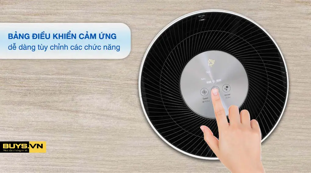 Máy lọc không khí LG PuriCare 360Hit AS60GHWG0 - điều khiển