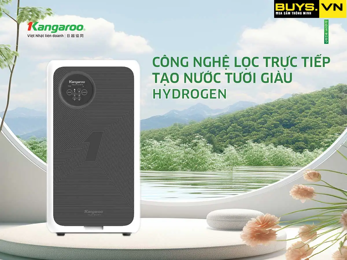 Máy lọc nước Kangaroo Hydrogen KG400US -lọc nước tươi Hydrogen