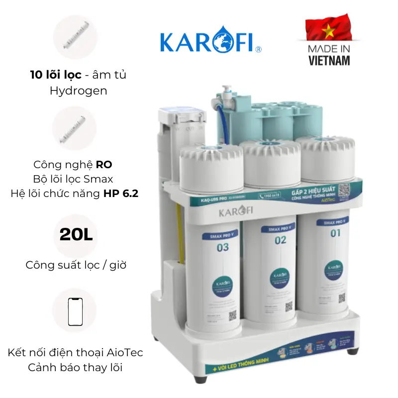 Máy lọc nước Karofi KAQ U95 Pro - ảnh đại diện