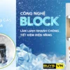 Máy lọc nước nóng lạnh Hòa Phát HPN683 làm lạnh bằng Block