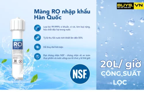 Công nghệ RO Hàn Quốc Máy lọc nước nóng lạnh Hòa Phát HPN685